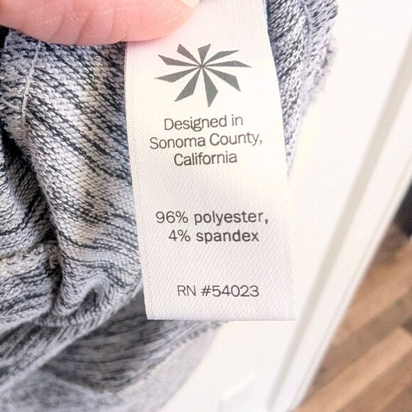 Athleta Sport It Cowl Neck Sweater Dress Heather Grey Size Medium Tall - Picture 7 of 7